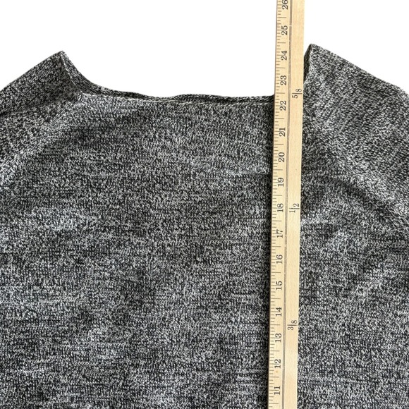 Lisa Todd Women's L Gray Marled Knit Cashmere Cotton Long Sleeve Sweater - Picture 6 of 6